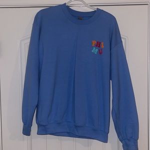 PHI MU SORORITY SWEATSHIRT